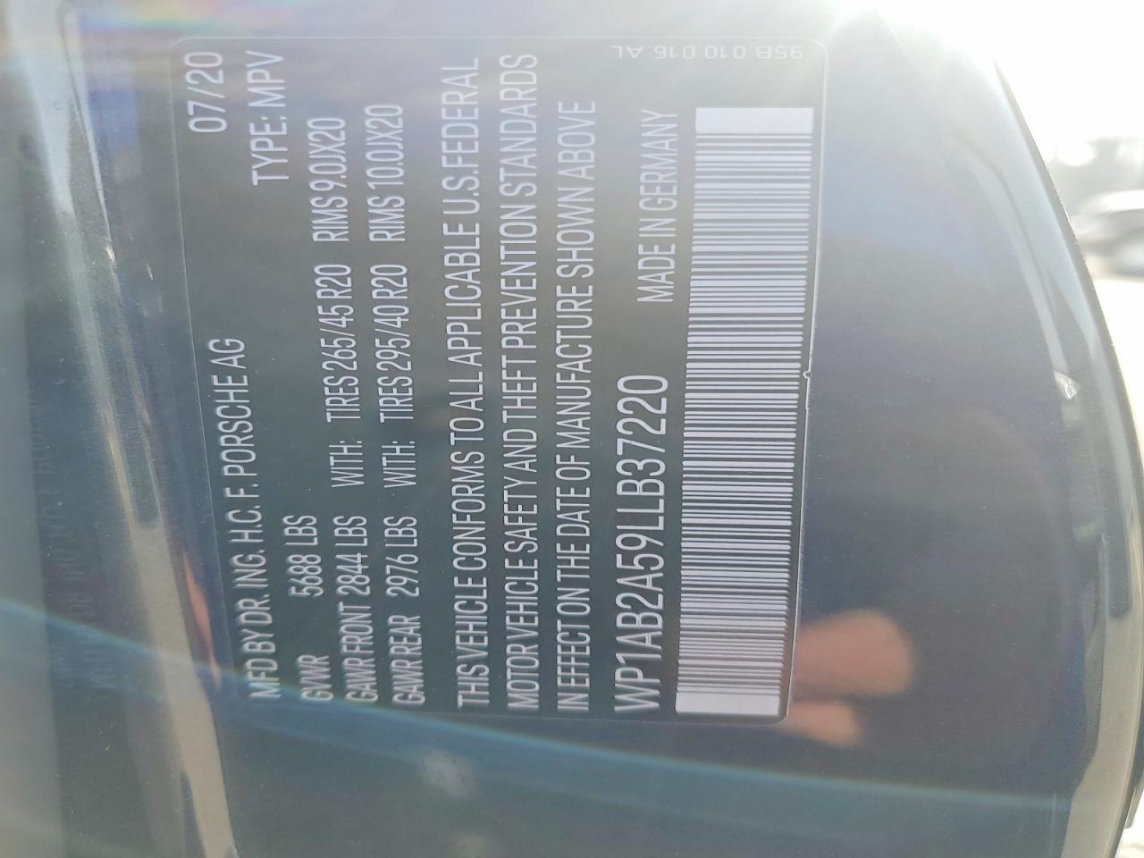 2020 Porsche Macan s