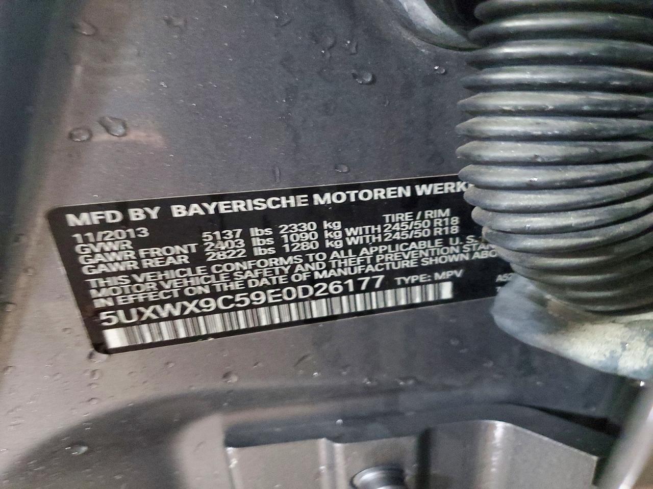 2014 BMW X3 Xdrive28i