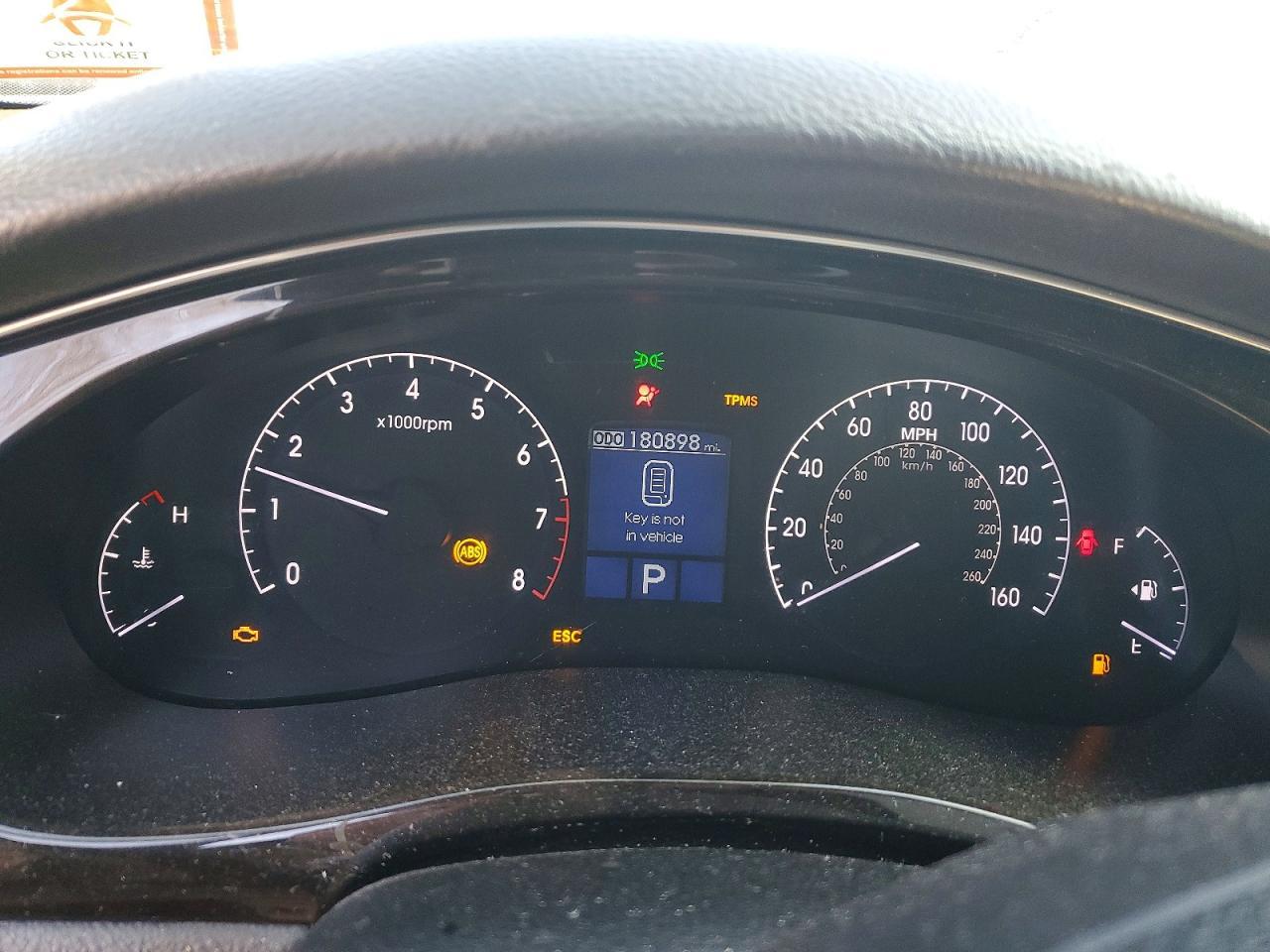 2013 Hyundai Genesis 3.8l