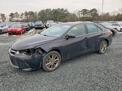 Salvage cars for sale from Copart Dunn, NC: 2016 Toyota Camry le