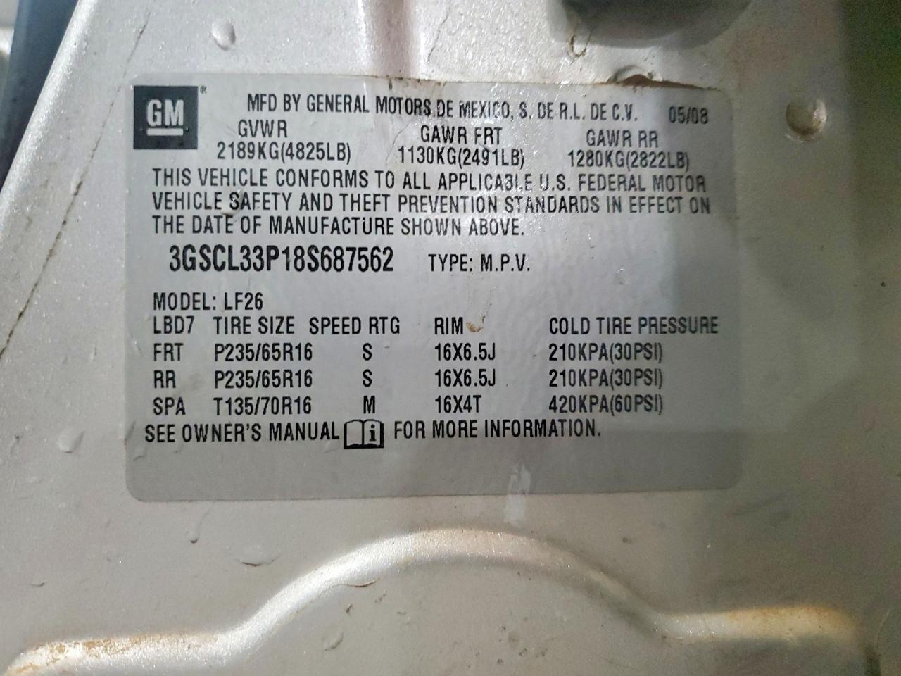 2008 Saturn Vue xe