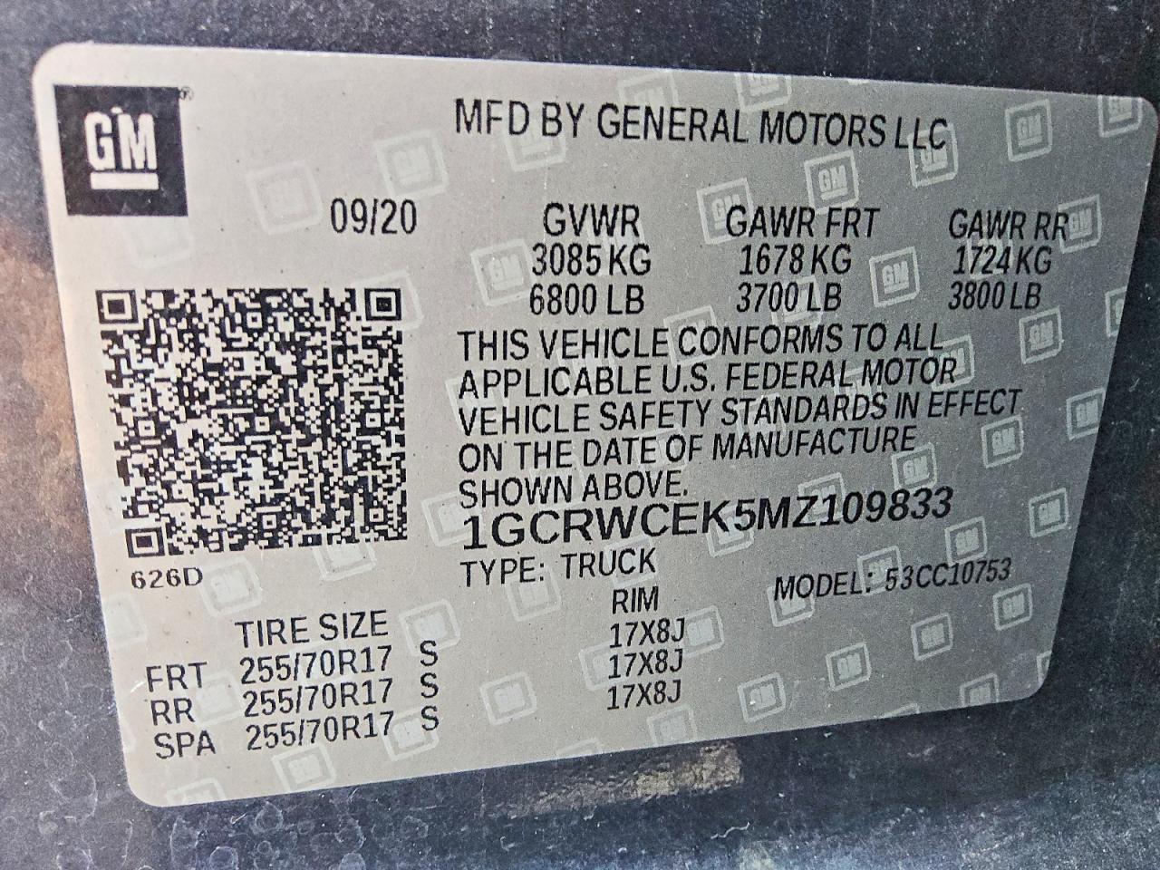 2021 Chevrolet Silverado C1500 LT