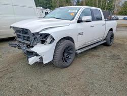 Salvage trucks for sale at Arlington, WA auction: 2017 Dodge RAM 1500 Longhorn