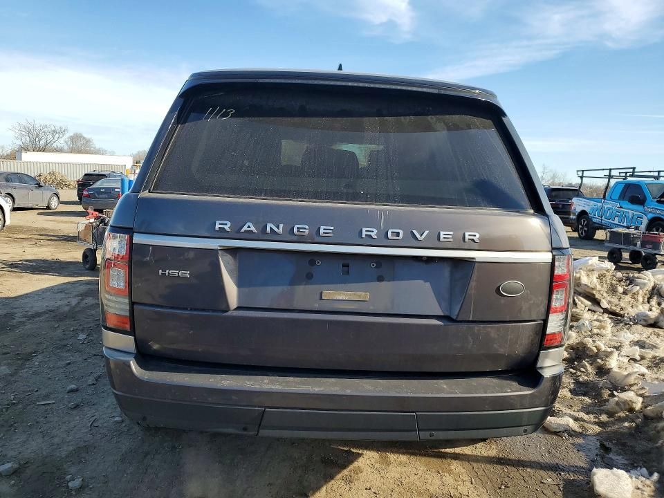 2017 Land Rover Range Rover hse