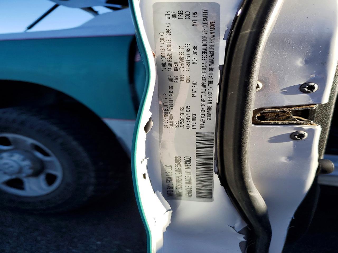 2021 Dodge RAM 2500 Tradesman