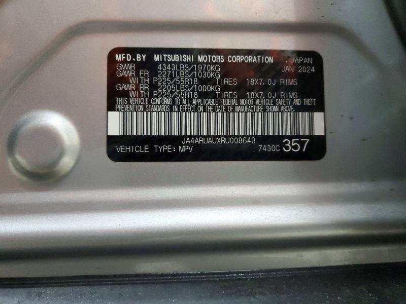 2024 Mitsubishi Outlander Sport S/se