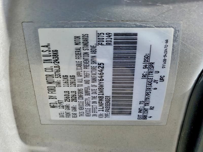 1998 Lincoln Town car Executive