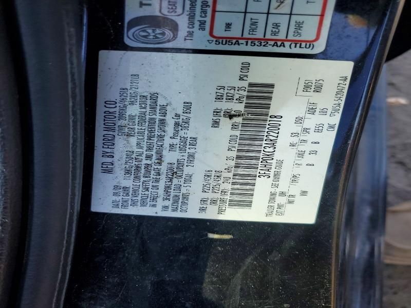 2010 Ford Fusion Sport