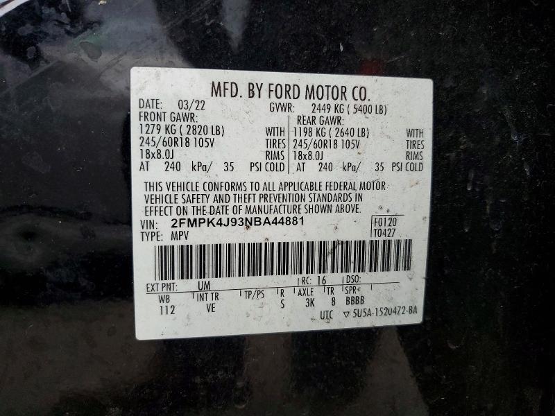 2022 Ford Edge sel