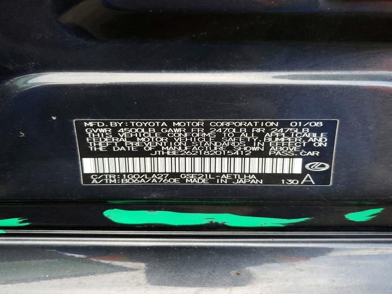 2008 Lexus Is 350 Base