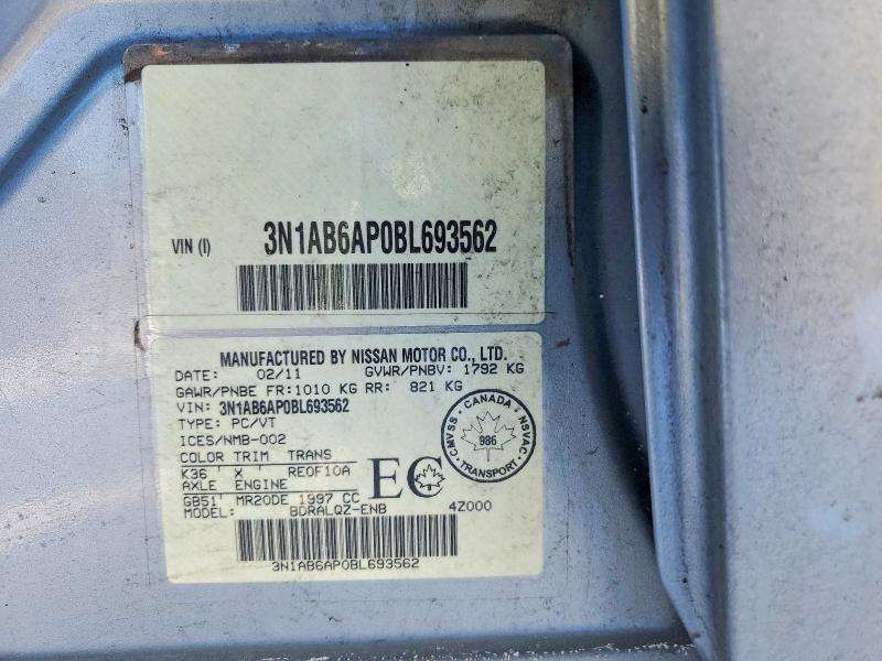 2011 Nissan Sentra 2.0