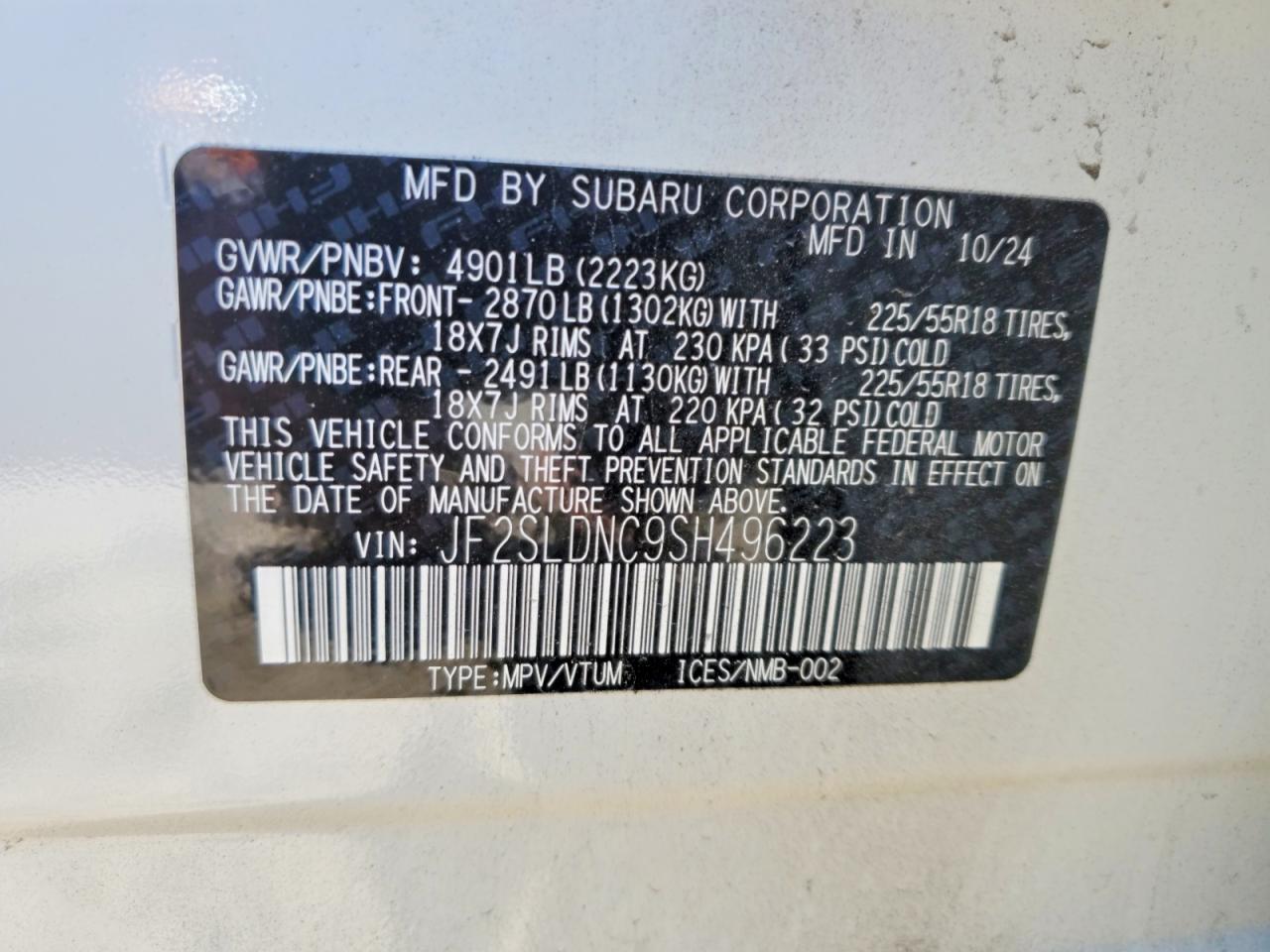 2025 Subaru Forester Limited