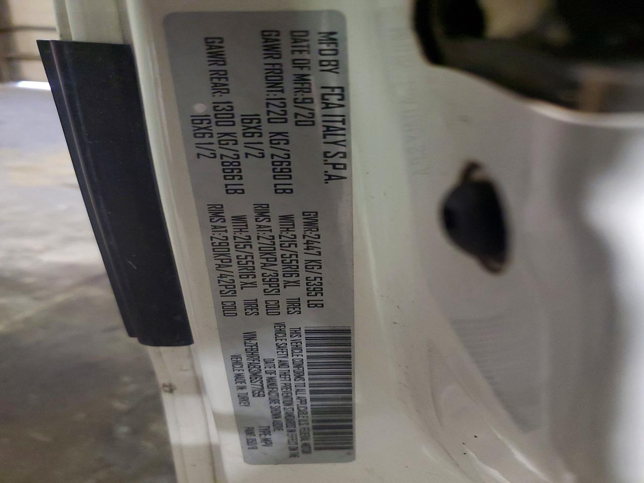 2021 Dodge RAM Promaster City