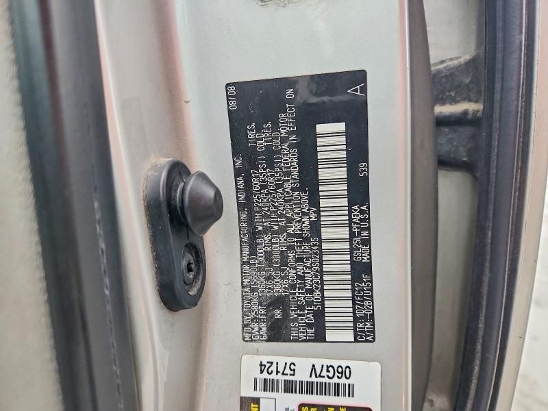 2009 Toyota Sienna le