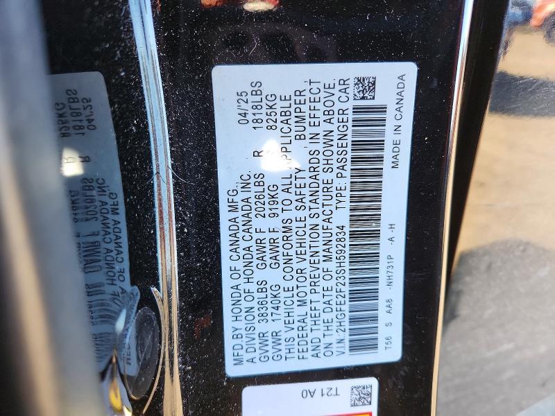 2025 Honda Civic lx