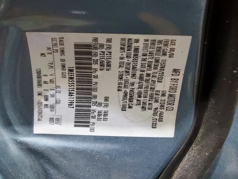 2005 Mercury Sable ls Premium