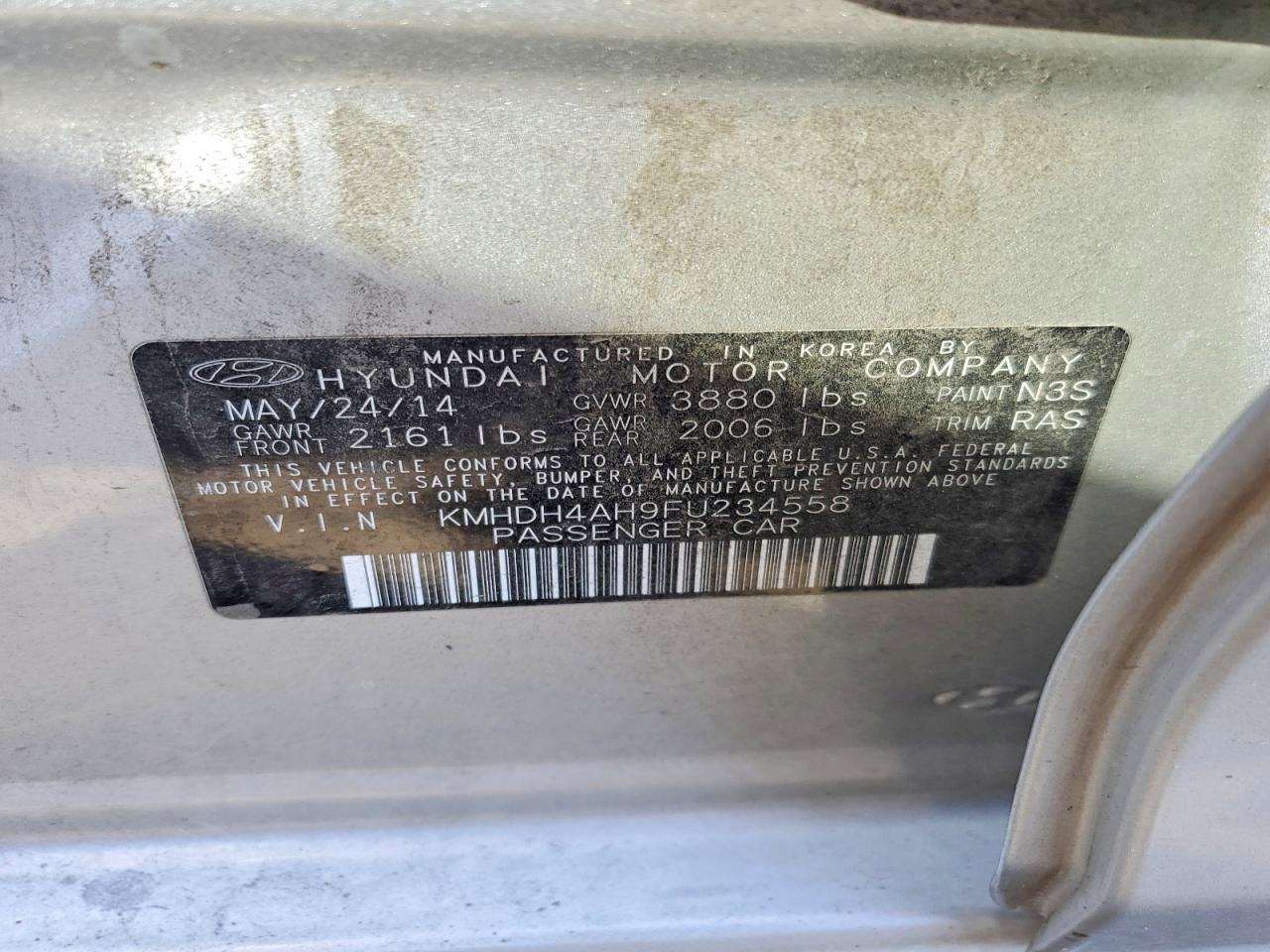 2015 Hyundai Elantra se
