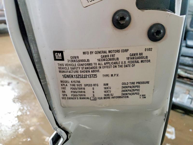 2002 Chevrolet Tahoe K1500