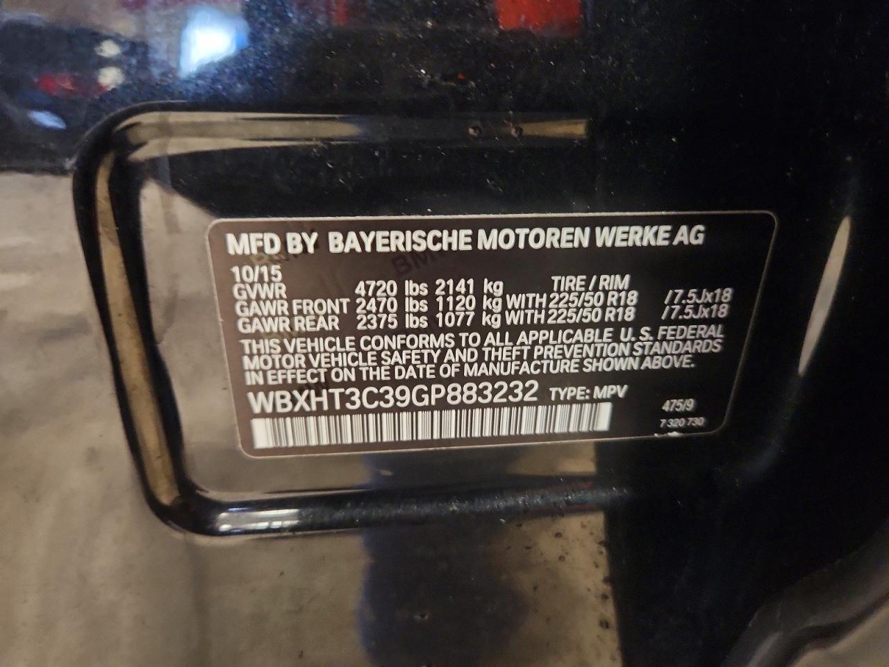 2016 BMW X1 Xdrive28i