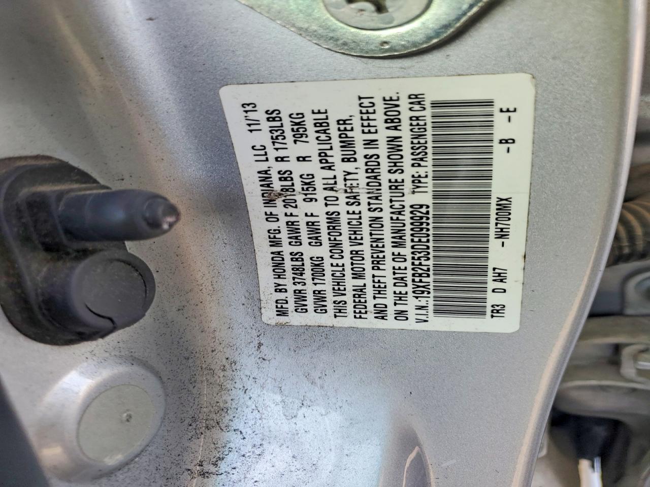 2013 Honda Civic lx
