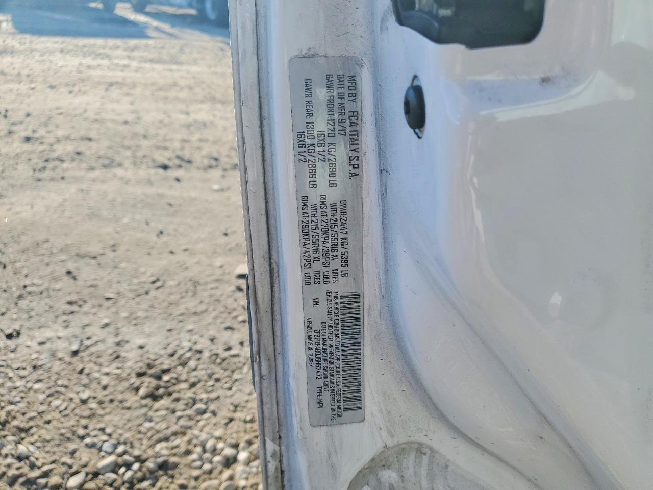 2018 Dodge RAM Promaster City Delivery Van