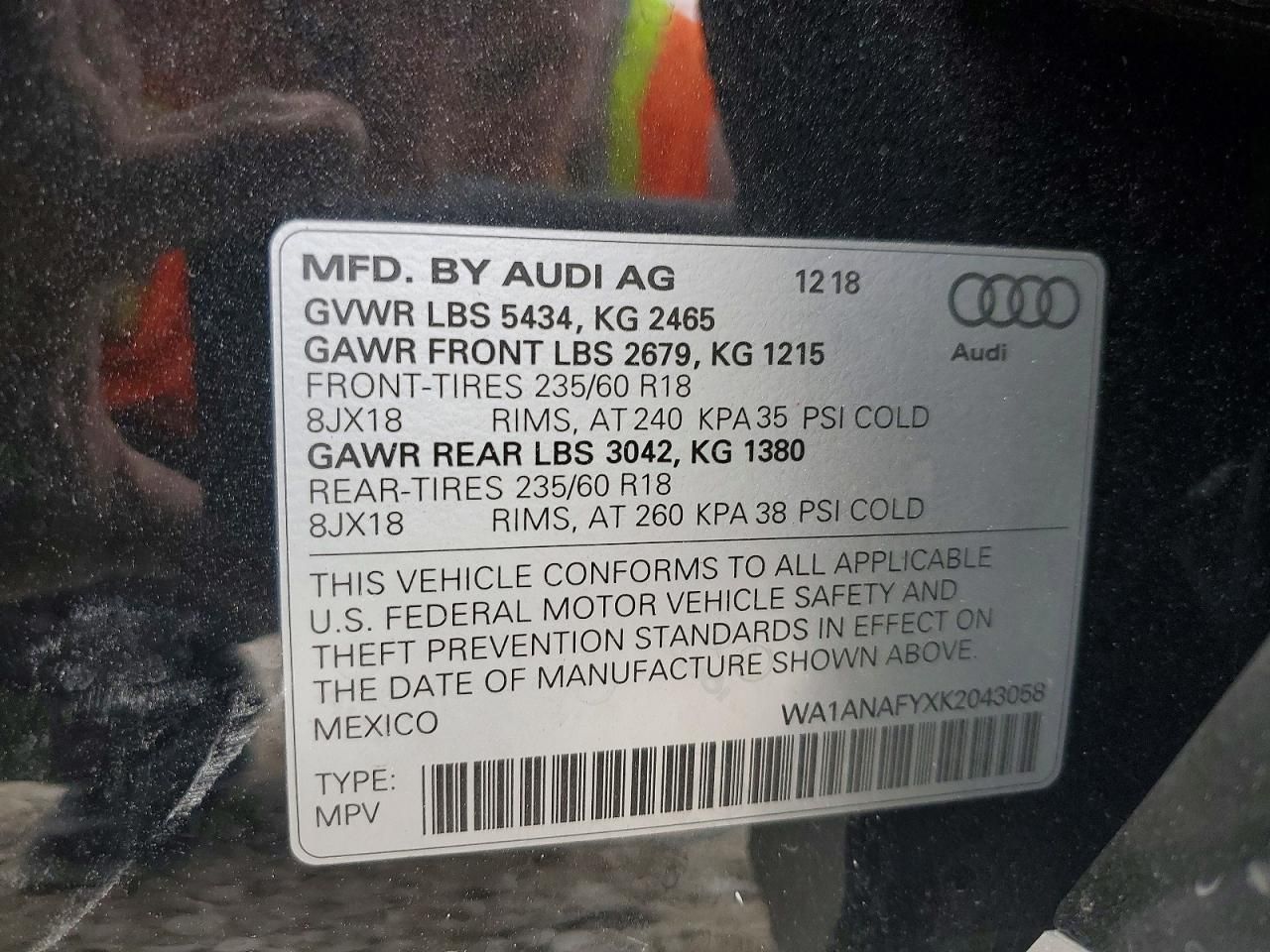 2019 Audi Q5 Premium