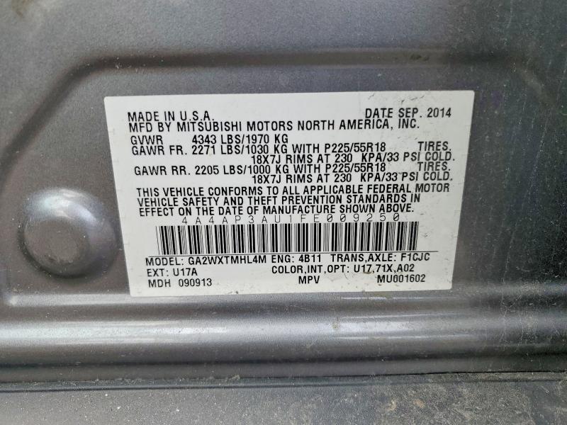 2015 Mitsubishi Outlander Sport es