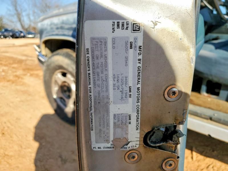 1988 Chevrolet Gmt-400 K1500