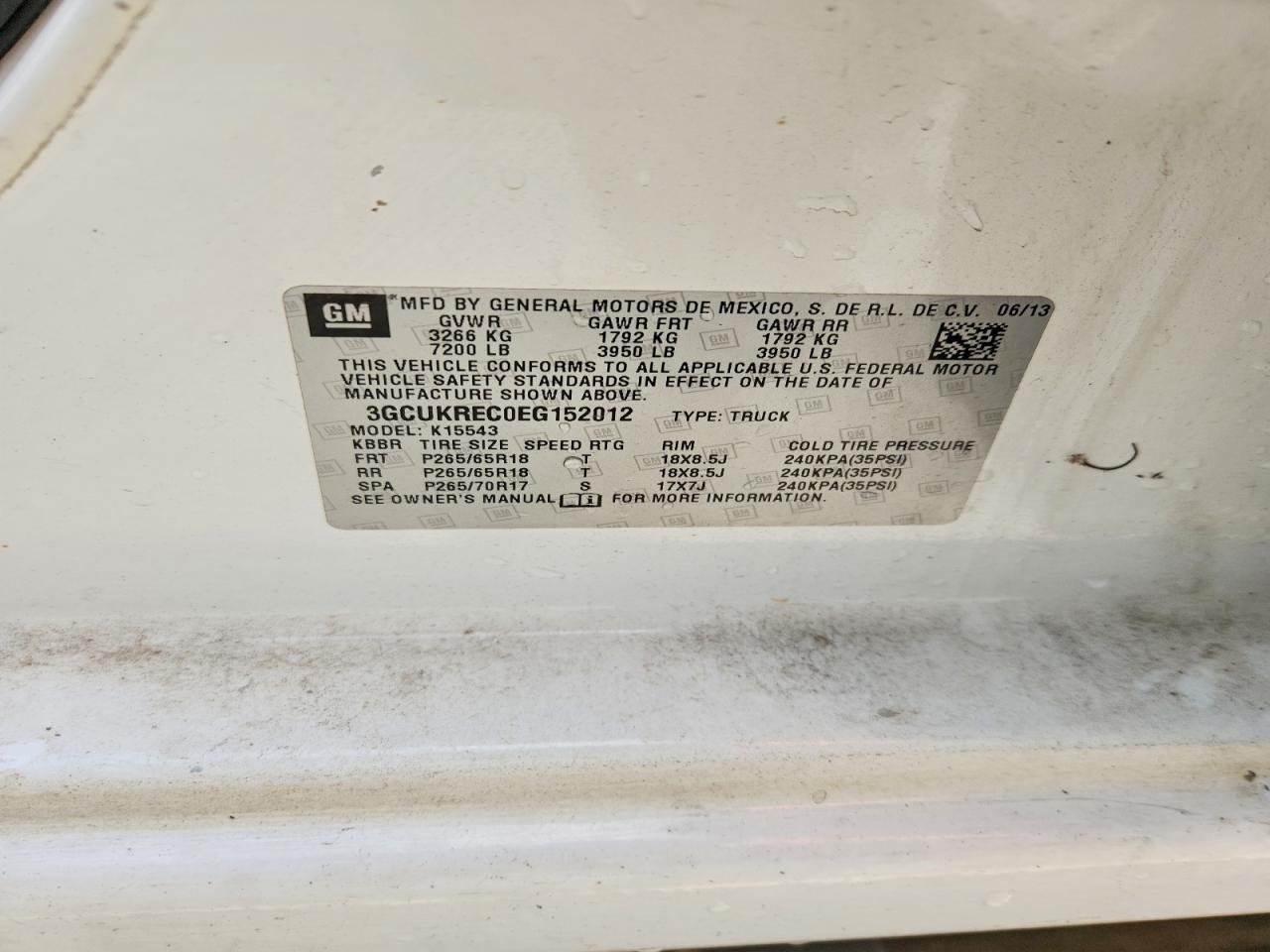 2014 Chevrolet Silverado K1500 LT