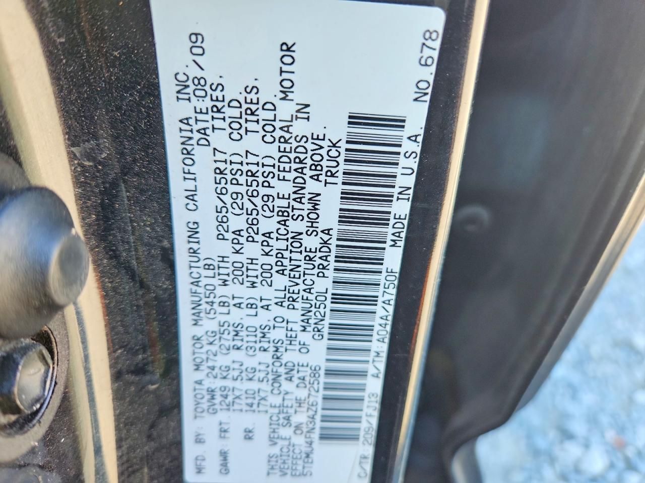 2010 Toyota Tacoma V6