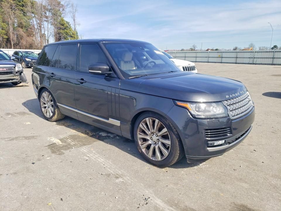 2016 Land Rover Range Rover Supercharged