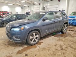 Jeep Vehiculos salvage en venta: 2019 Jeep Cherokee Limited