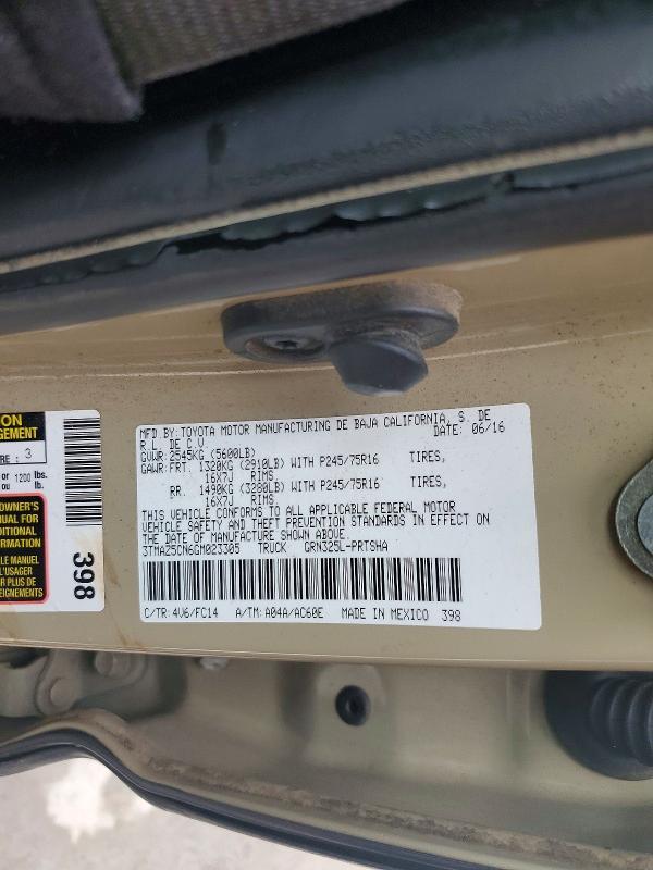 2016 Toyota Tacoma SR5 V6