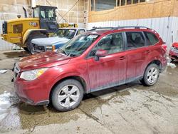 Salvage cars for sale from Copart Anchorage, AK: 2015 Subaru Forester 2.5i Premium