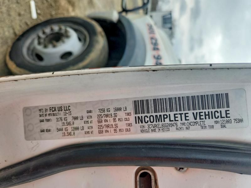 2016 Dodge Ram 4500 Utility / Service Truck