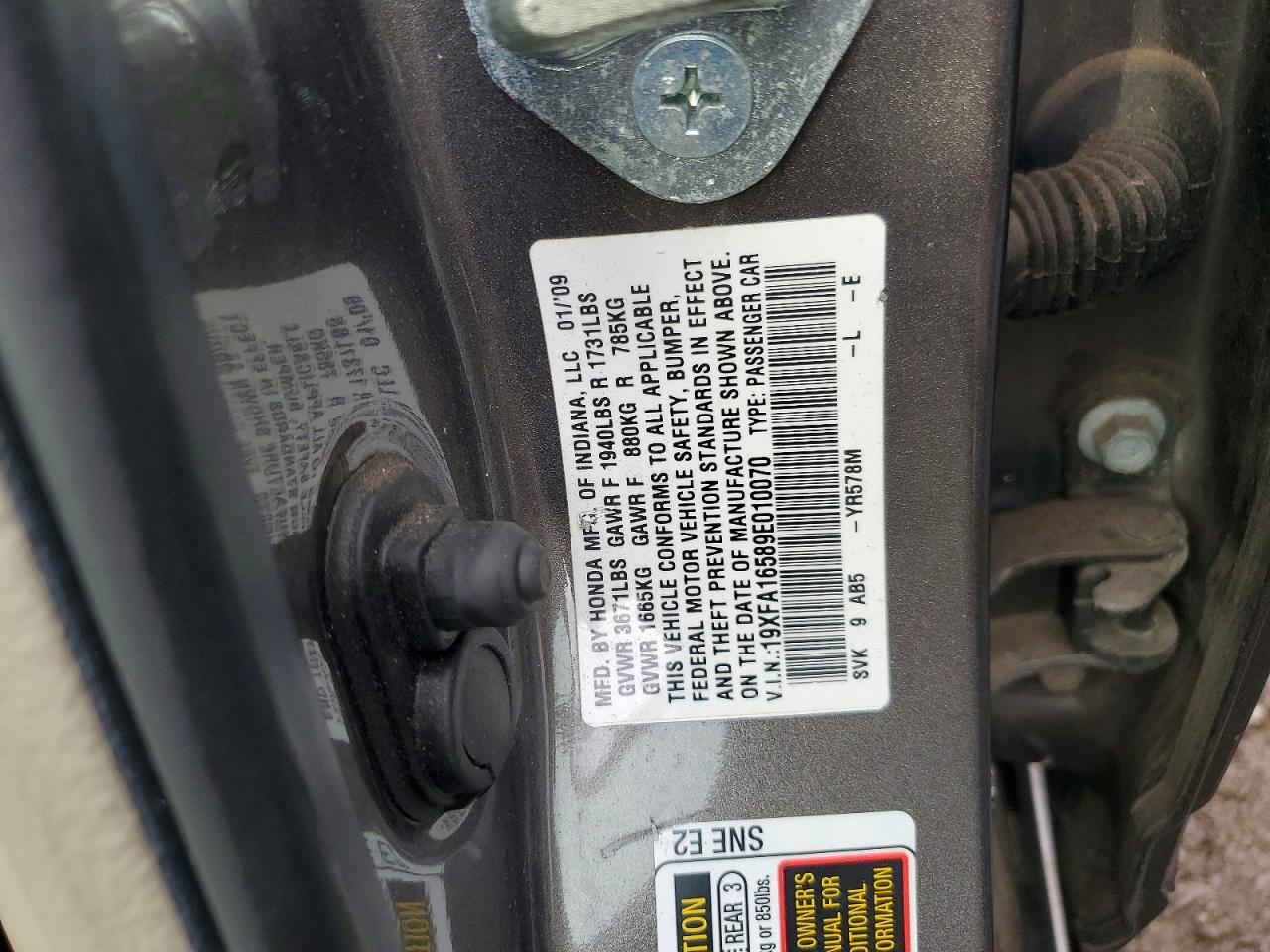 2009 Honda Civic lx