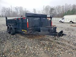 Salvage trucks for sale at Spartanburg, SC auction: 2023 Griffin Trailer 2023 Griffin GT-714 Dump Trailer