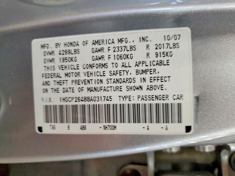 2008 Honda Accord lxp