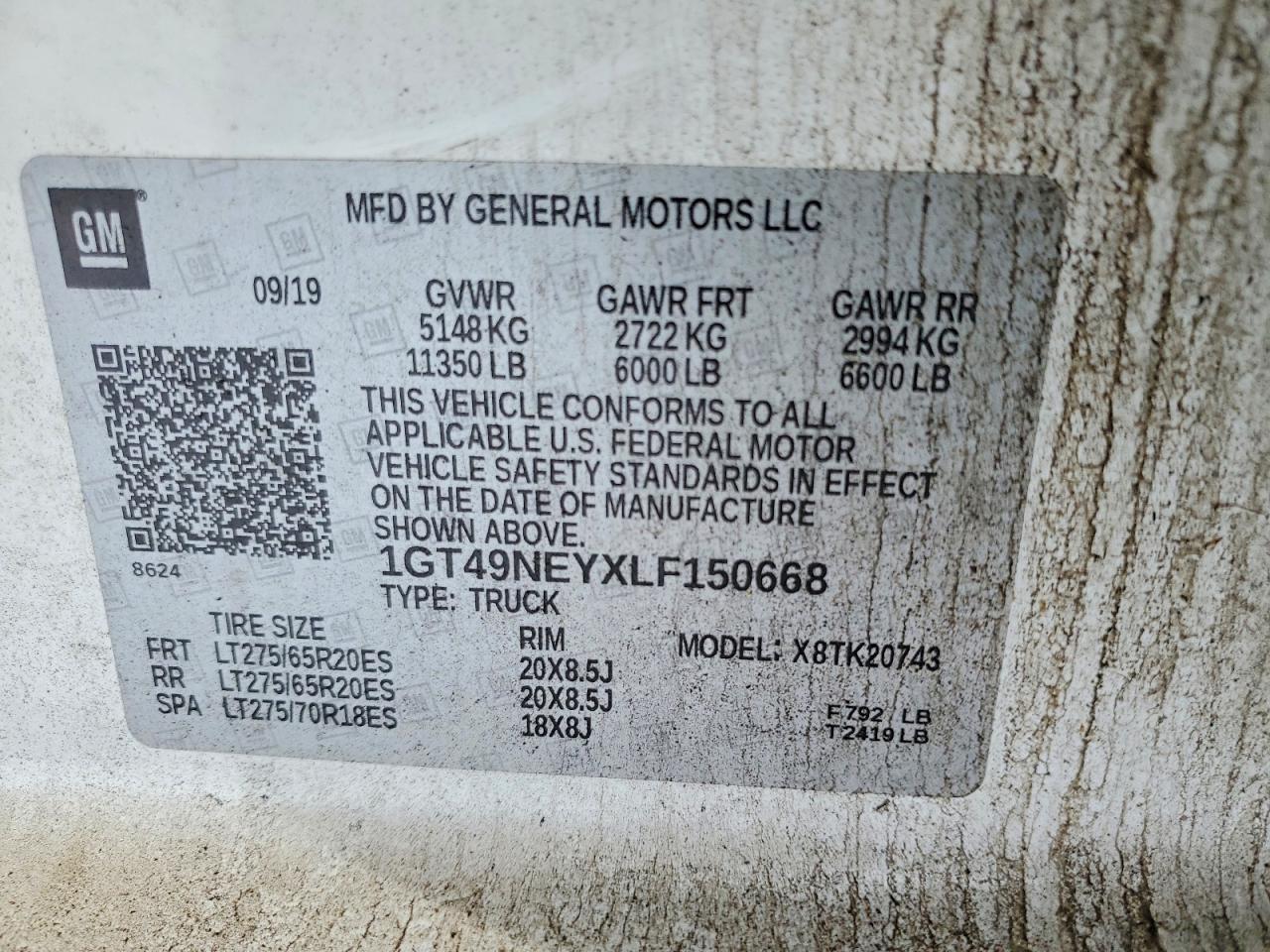 2020 GMC Sierra K2500 SLT
