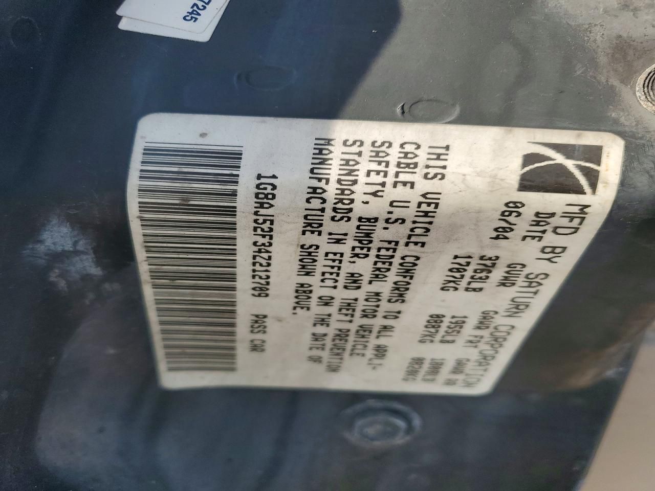 2004 Saturn Ion Level 2