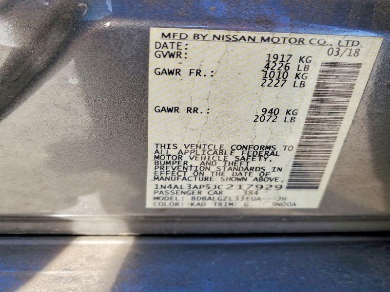 2018 Nissan Altima 2.5