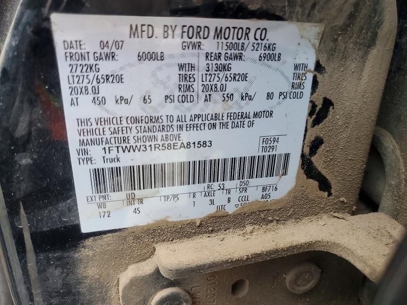 2008 Ford F350 srw Super Duty