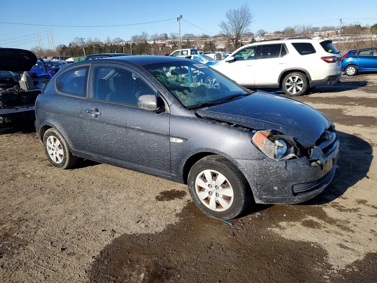 2010 Hyundai Accent Blue