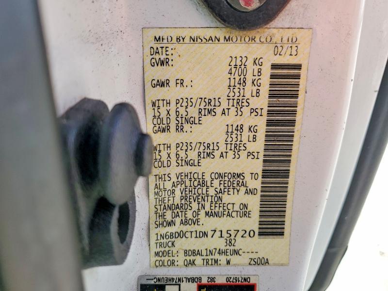 2013 Nissan Frontier s