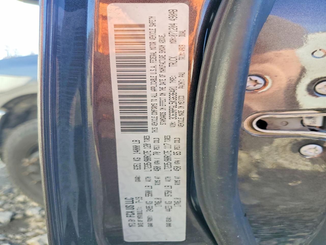 2019 Dodge RAM 3500 Tradesman