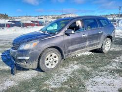 Salvage cars for sale from Copart Elmsdale, NS: 2015 Chevrolet Traverse ls
