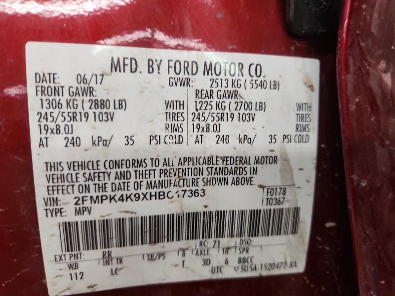 2017 Ford Edge Titanium