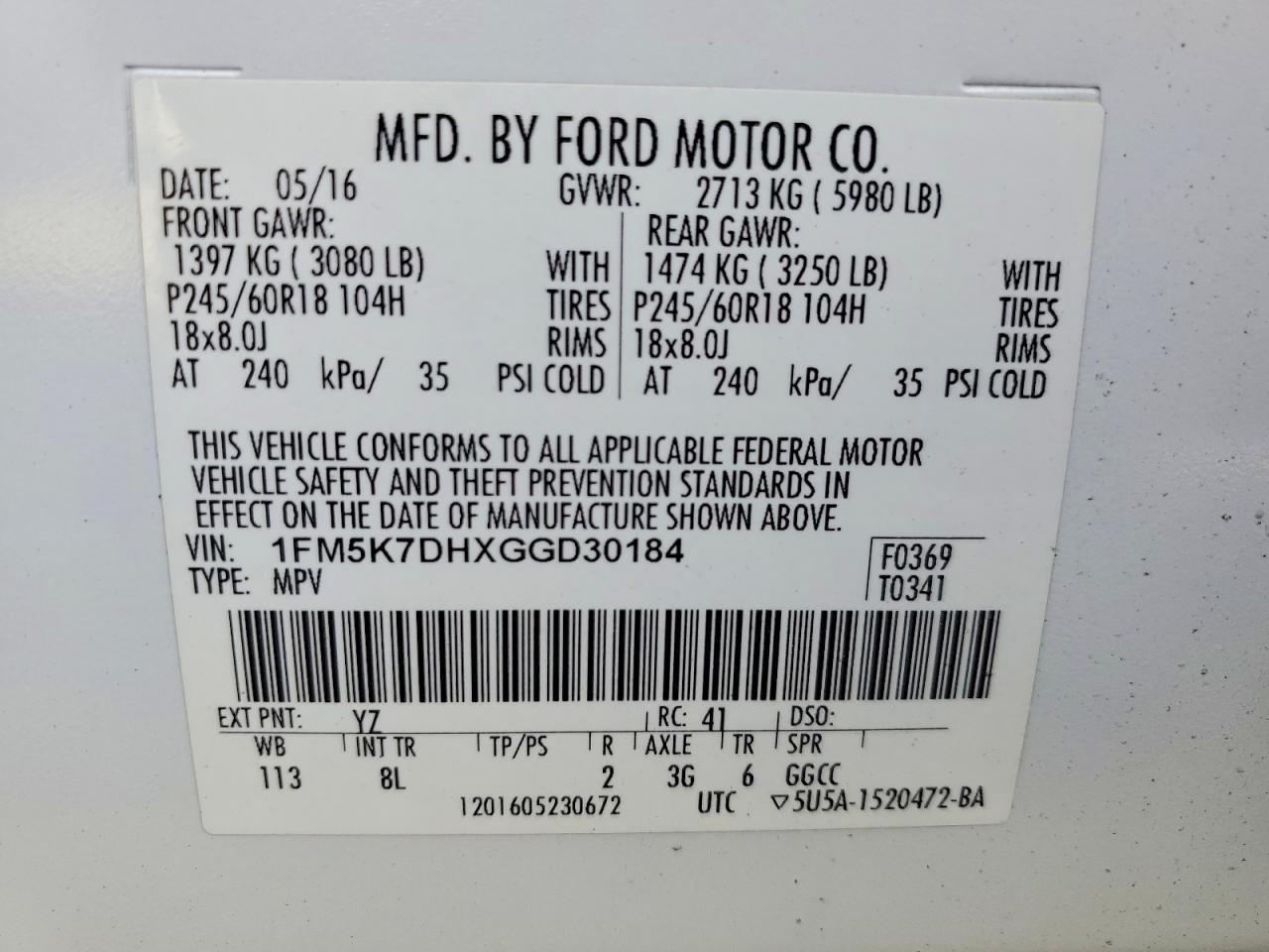 2016 Ford Explorer xlt