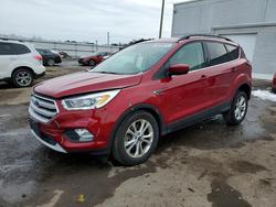 Ford salvage cars for sale: 2018 Ford Escape sel
