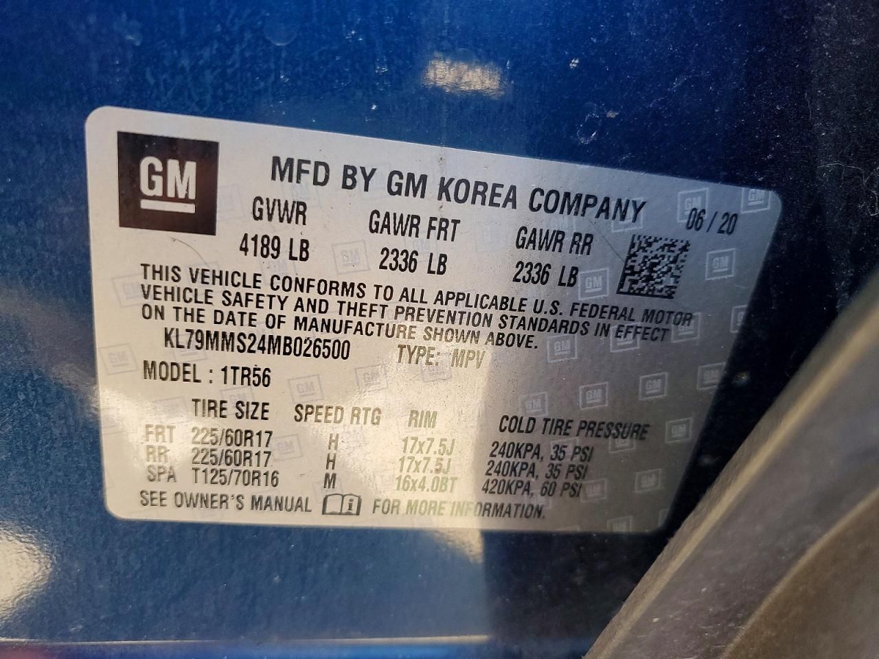 2021 Chevrolet Trailblazer ls